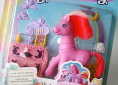 VINTAGE 1997 MY LITTLE PONY MAGIC MOTION FRIENDS MOON SHADOW G2 HASBRO NEW !