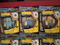 Moose Toys Heroes of GOO JIT ZU Minis MINECRAFT Single Set of all 6 Figures SIX