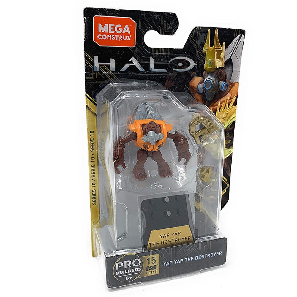 Yap Yap The Destroyer – Mega Construx Halo Heroes Series 10 Figure Pack