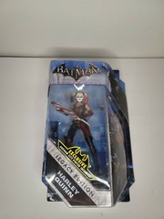 DC Universe Batman Arkham City Legacy Edition Harley Quinn Figure w/poster, NEW