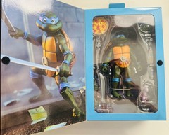 NECA TMNT Pizza Club Complete Set Leonardo Donatello Michelangelo Raphael NEW