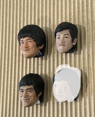 **PICK 1** 1/6 12″ Bruce Lee Kung Fu Hot Toys Enterbay Head Sculpt Action Figure