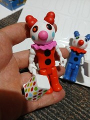 2x PIGGY Clowny Clown 3.5” Series 1 Action Figure Roblox Red & Blue