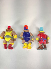 Lot 1990 Teenage Mutant Ninja Turtle Figures w/King Lion Heart & Dr.El Elephant