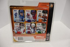 2001-02 McFarlane Hockey Inserts #31 Curtis Joseph Logo Variant Maple Leaf