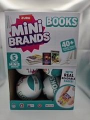 Mini Brands BOOKS ZURU SERIES 1 UNOPENED case of 12 Balls