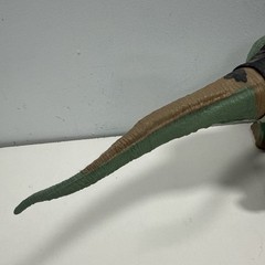 Custom Mattel Jurassic World Bull Buck T-Rex Rebirth Inspired Green Rex Escape