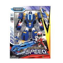 9.5″ Tobot V Galaxy Detectives Speed Transform Vehicle Robot Car Action Figure