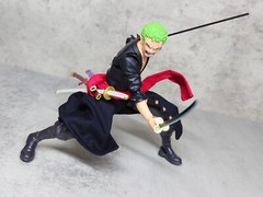 KC-ZORO-SET: 1/12 Wired Fabric Skirt Wrap & Belt for One Piece S.H.Figuarts Zoro