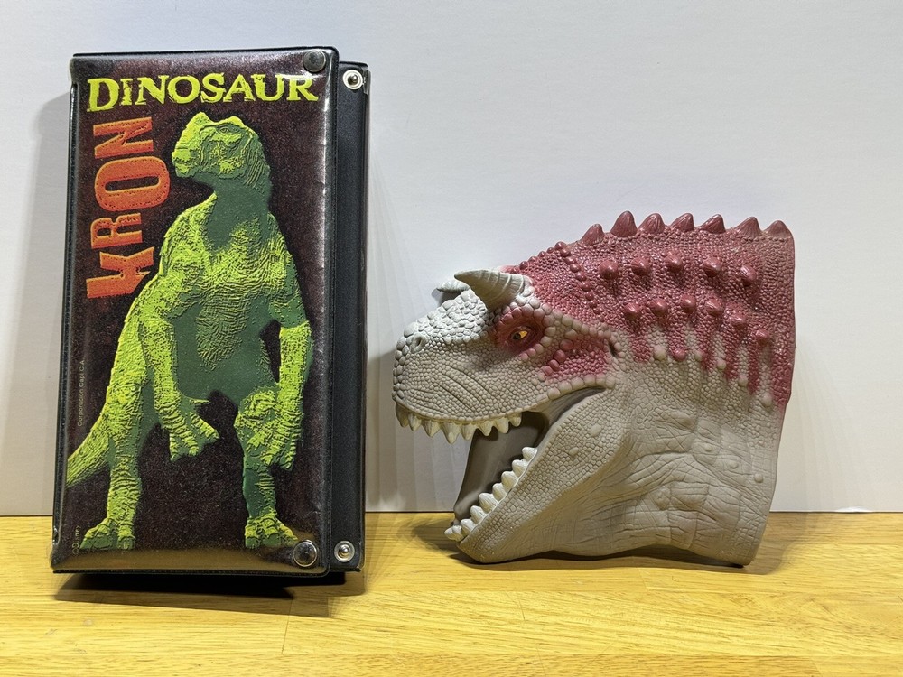 Disney Dinosaur Carnotaurus Hand Puppet And Kron Case