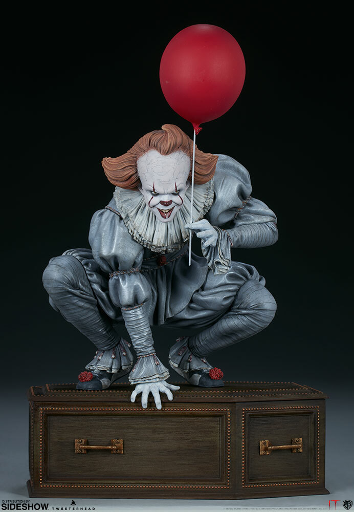 IT PENNYWISE MAQUETTE 1/5 SCALE STATUE SIDESHOW TWEETERHEAD STEPHEN KING NEW