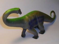 Dinosaur Apatosaurus plastic figure 9″ Toy Major Trading 2000