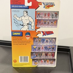 ToyBiz X-Men X-Force Sunspot Action Figure Multicolor Plastic w/ Trading Card