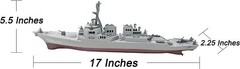 Toy Aircraft Carrier Submarine Battleship Destroyer Combo and 8 Mini Fighter Jet