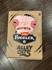 Fuggler Alley Cats Series Set of 6 Plush 9” Funny Ugly Monster Alley Cats X Zuru