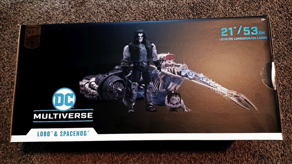 DC Multiverse Lobo & Spacehog McFarlane Toys Gold Label New In Box & Sealed!