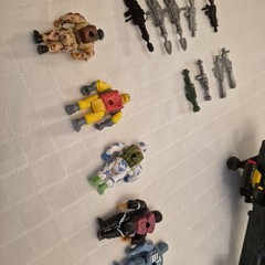 LOT Vintage 1993 Military Muscle Men San Francisco Toymakers Mighty Helicopter