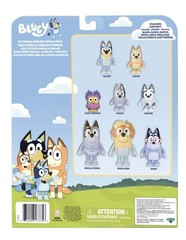 Bluey Extended Heeler Family Figure 8-pack, 2.5-3 inch Action Figures, Ages 3+