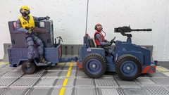 GI JOE CLASSIFIED COBRA RAMP RATS ARMORED CARGO TRANSPORT VEHICLE – CUSTOM 3D