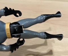 Batman Batman Action Figure Plastic Gray/Black/Yellow Belt 1993 Kenner