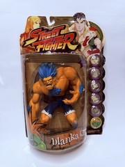 Blanka Yellow Blue STREET FIGHTER Alpha 3 Round One Action Figure Capcom 1999
