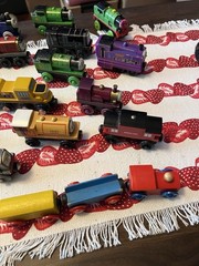 48 THOMAS THE TRAIN & FRIENDS Wood, Vintage, Metal, Buildings, Track, People +++