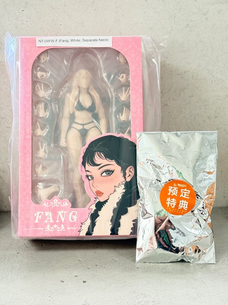 NT-04FW-F: Nota NT-04 Fang 1/12 female body (Fang, white skin, Separate neck)