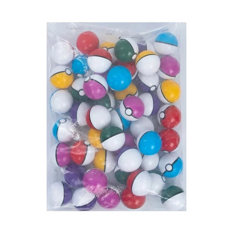 50Pcs Elf Ball 5CM Pokeballs Random Action Figures Kids Bday Party Gift