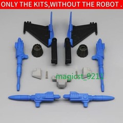 3D Print Wings Skirt Neon Ray Weapon Upgrade Kit for SS86 Thundercracker Figure