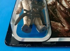 STAR WARS KENNER 1983 LOGRAY EWOK MEDICINE MAN 65 BACK PALITOY