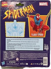 Marvel Legends Spider-Man Comic Retro Scarlet Spider 6-Inch Action Figure Hasbro