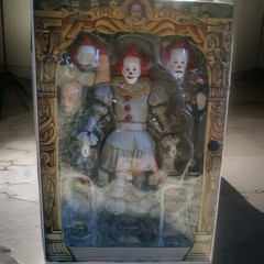 NECA IT Welcome To Derry Ultimate Pennywise The Dancing Clown Bob Gray 7” Figure
