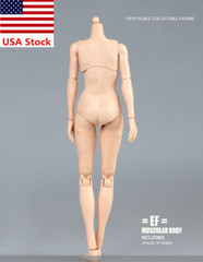 TQ0516 1/6 Female Pale Skin Large Bust For 12”Action Figure Body Doll Model