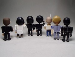 2004 NECA Figure LOT Pulp Fiction The Cast JULES Vincent THE GIMP Mia BUTCH Zed