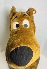 VINTAGE 1998 CARTOON NETWORK SCOOBY DOO 24″ GIANT JUMBO PLUSH !