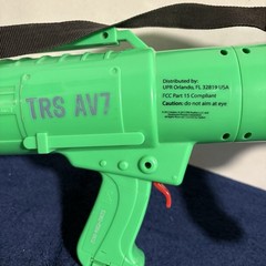 Transformers N.E.S.T. “TRS AV7” Vanquish Blaster Souvenir Toy Universal Studios