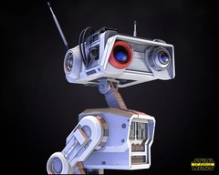 BD‑1 Droid | 1/8 Scale Resin Kit | Star Wars Jedi: Fallen Order (Unpainted)