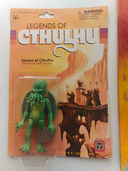 Cthulhu H.P. Lovecraft SD Toys / Legends of Cthulhu Fig/Letter/Poster/Diorama