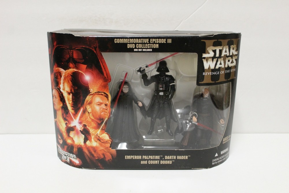 Star Wars ROTS Episode III Commemorative DVD Collection Action Figures Sith SW51
