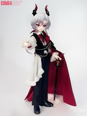 4Pcs Come4Free Niyru Loi 19.5cm/7.6In Bjd Dressable Action Figures Gift