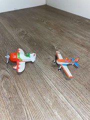 Disney Planes Racing Dusty Crophopper #7 & El Chupacabra Die Cast Lot