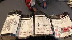 Transformers G1 Jetfire with paperwork and lots of parts – vintage 80s