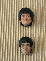 **PICK 1** 1/6 12″ Bruce Lee Kung Fu Hot Toys Enterbay Head Sculpt Action Figure