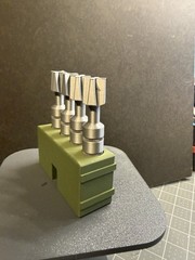 Vintage Gi Joe Jeep Recoilless Rifle Shells Custom Holder w/ 4 Shells – 3D Print