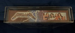 Rare 1/1 Metallica Soundwave & Acrylic UV Case! Custom TRANSFORMERS G1 HTF MIB