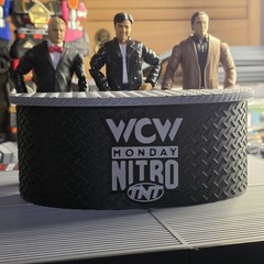 WWE Mattel 3D Printed WCW Monday Nitro Announce Table Accessory