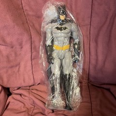 DC Batman Action Figure Gray Black Yellow Plastic – Batman Franchise Bat