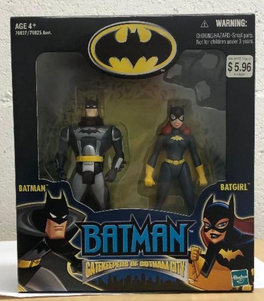 Batman The Animated Series Batman Batgirl Gatekeepers Of Gotham City 5″ SEALED