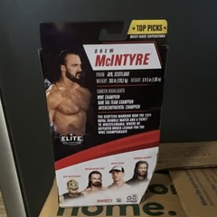 Mattel WWE Elite Collection Drew McIntyre Action Figure Boxed Extra Hands