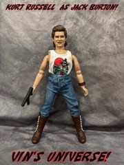 Custom 8″ Mego Kurt Russell Jack Burton Big Trouble in Little China ActionFigure